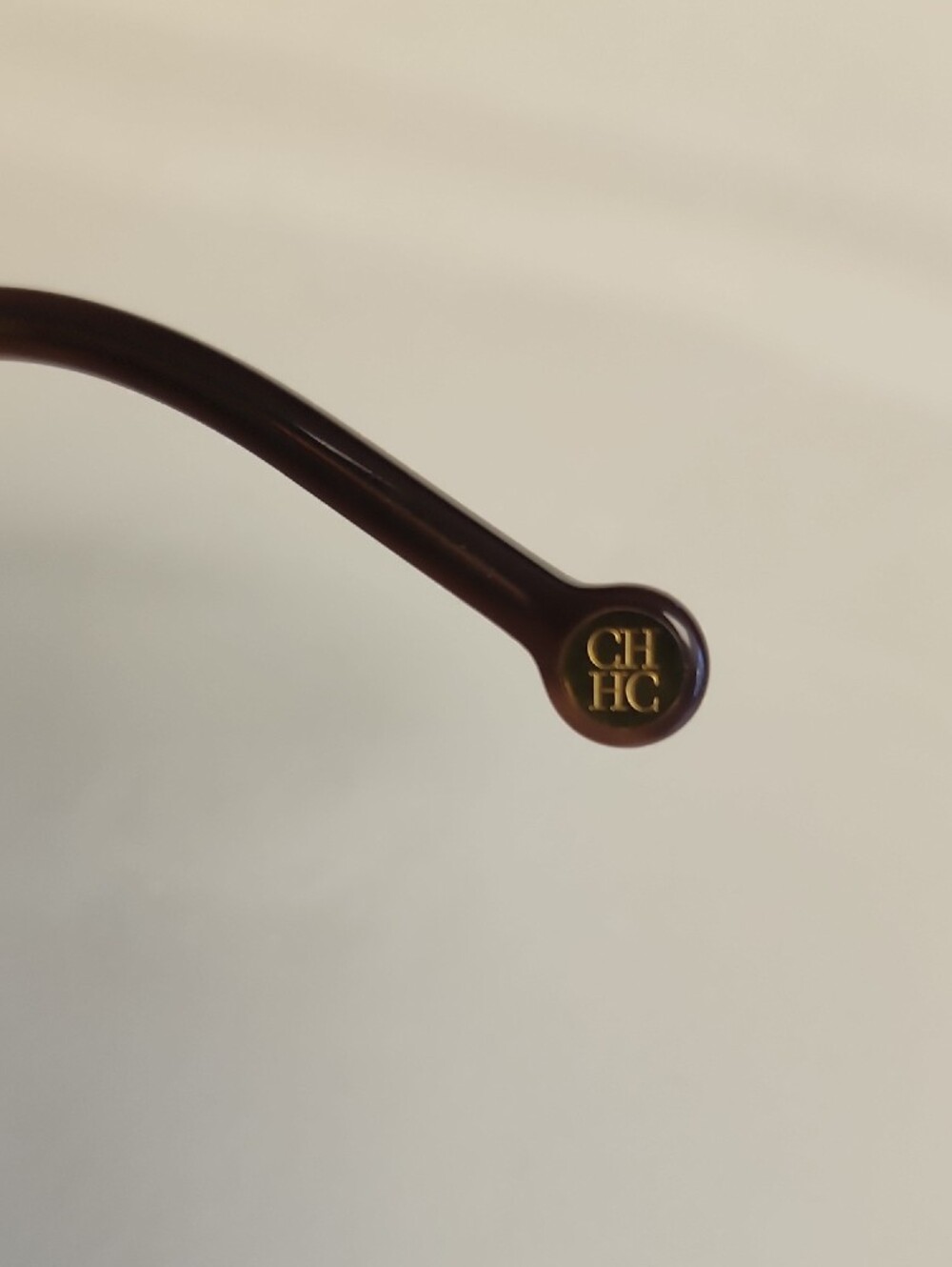 Carolina Herrera Brown Cat-Eye Sunglasses with Brown Lenses - Picture 6 of 16